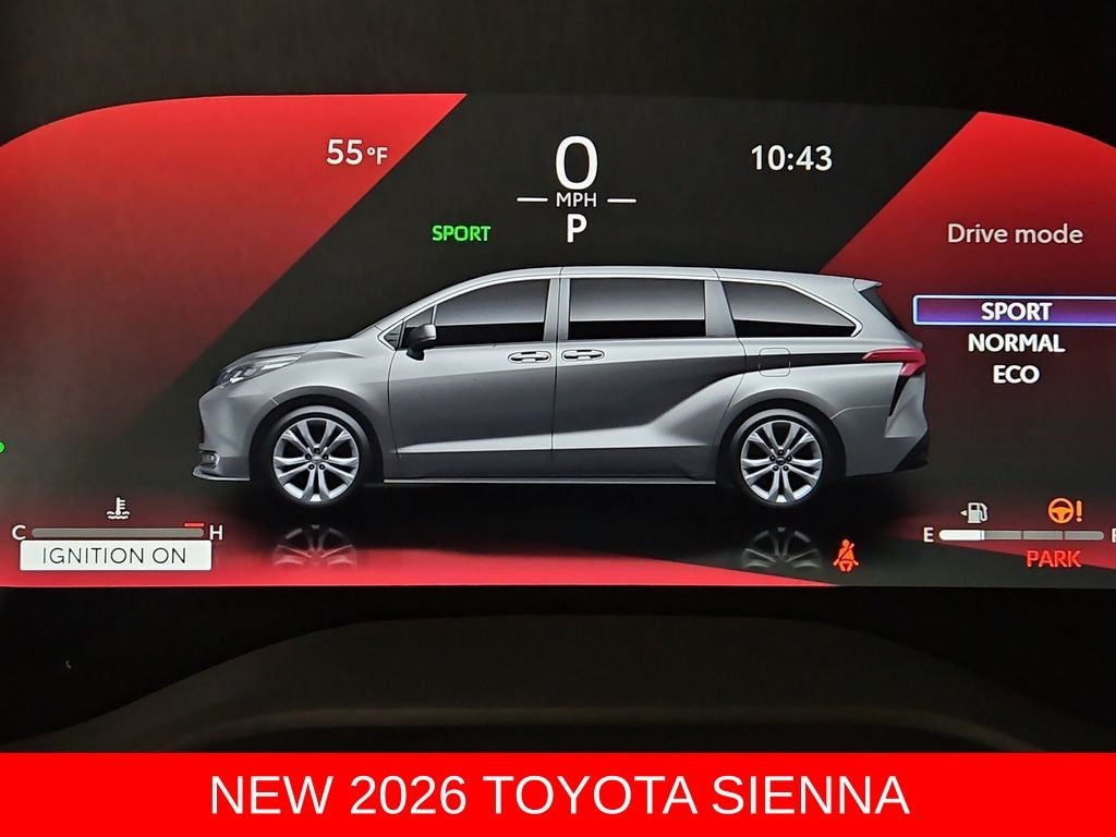 2026 Toyota Sienna XSE 7 Passenger