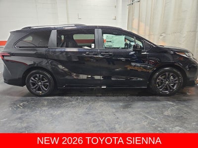 2026 Toyota Sienna XSE 7 Passenger