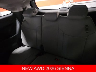 2026 Toyota Sienna XLE 8 Passenger