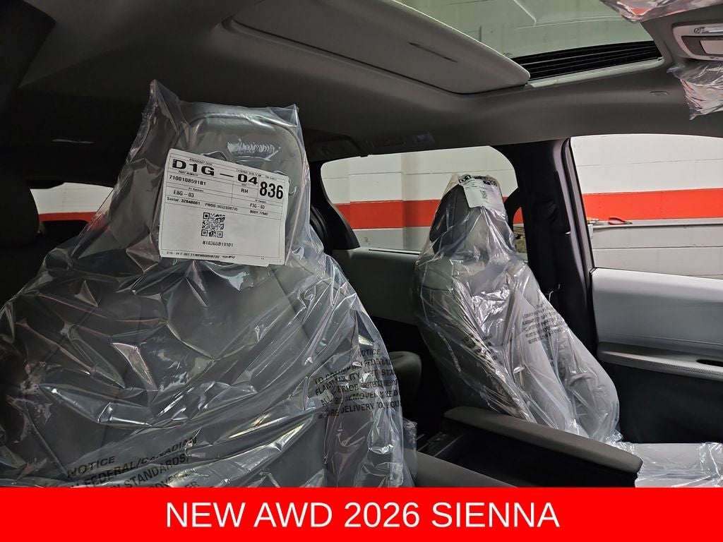 2026 Toyota Sienna XLE 8 Passenger