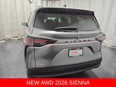 2026 Toyota Sienna XLE 8 Passenger
