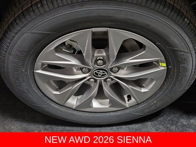 2026 Toyota Sienna XLE 8 Passenger
