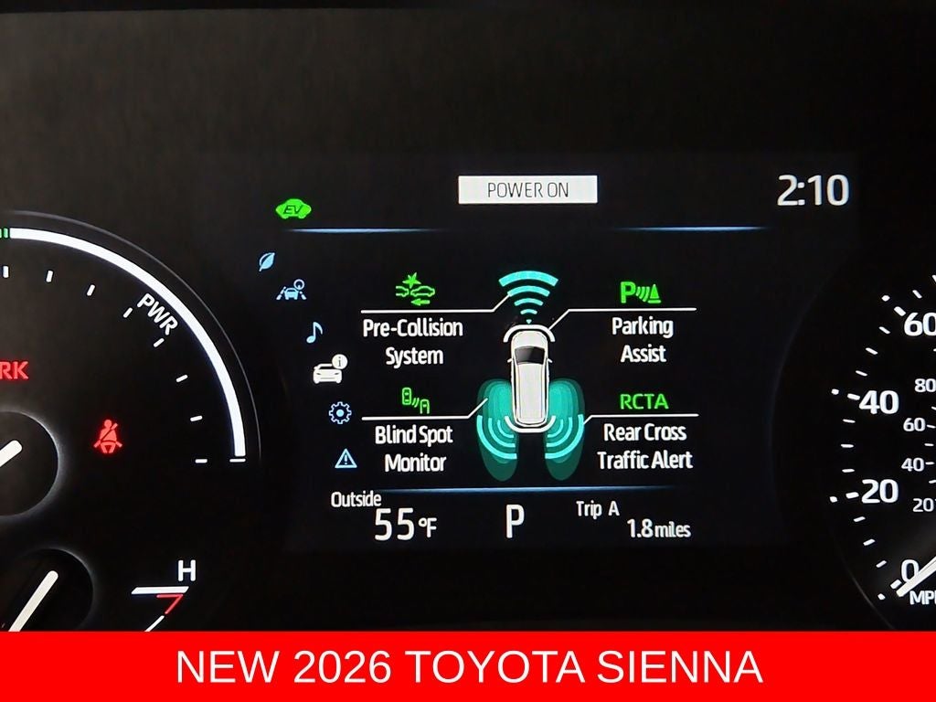 2026 Toyota Sienna XLE 8 Passenger