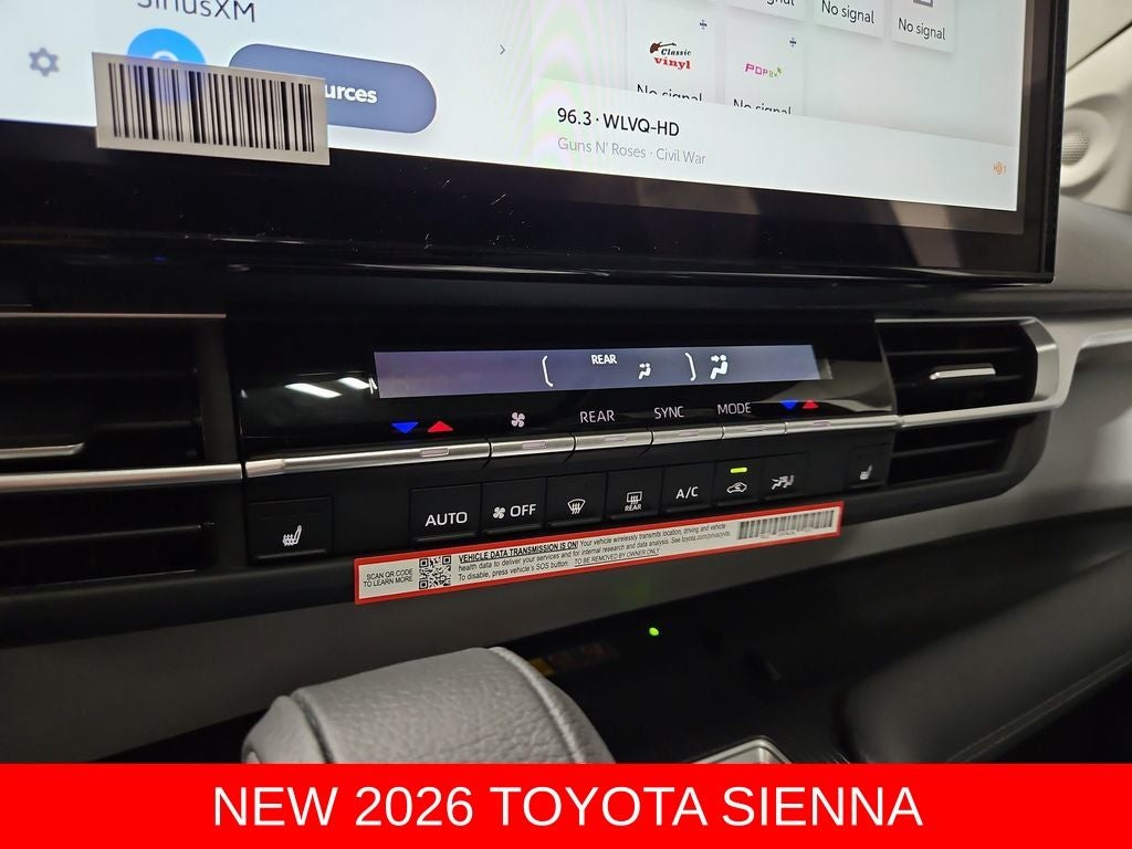 2026 Toyota Sienna XLE 8 Passenger