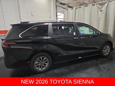 2026 Toyota Sienna XLE 8 Passenger