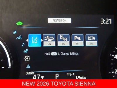 2026 Toyota Sienna XLE 7 Passenger