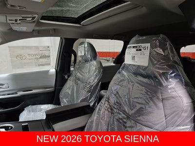 2026 Toyota Sienna XLE 7 Passenger
