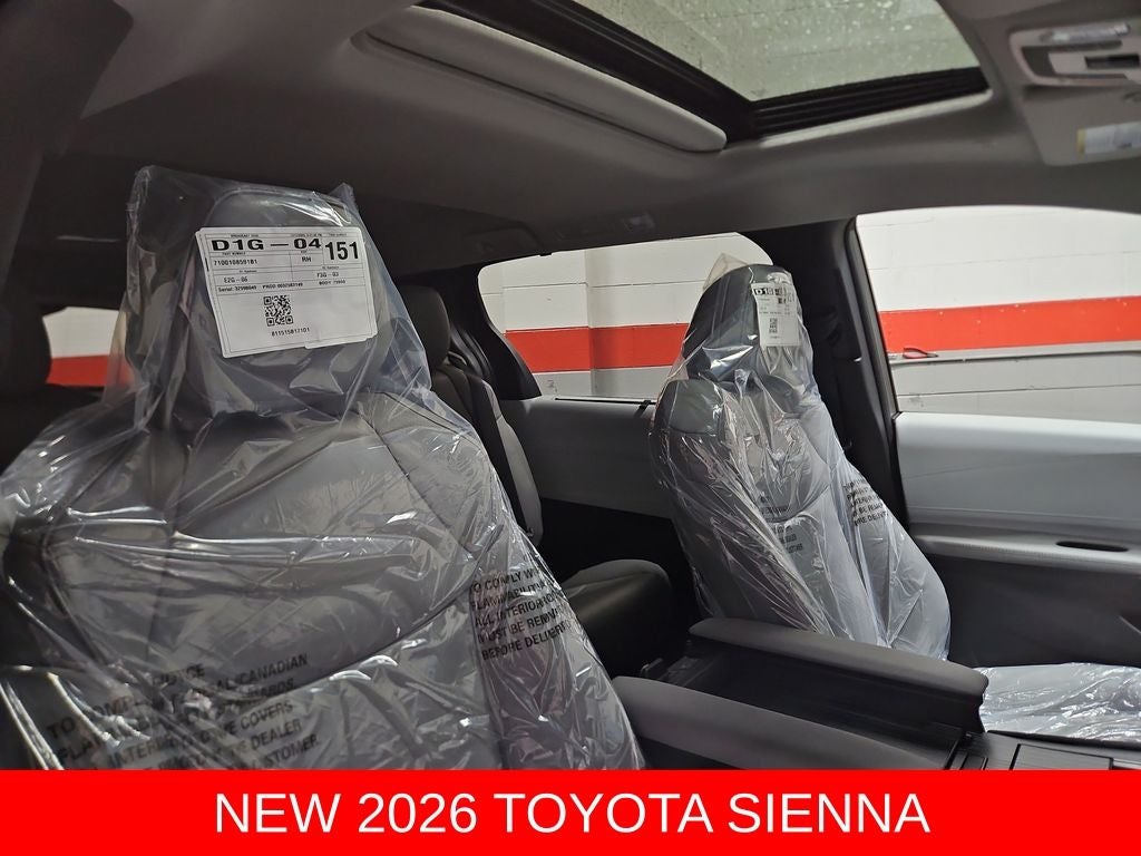 2026 Toyota Sienna XLE 7 Passenger