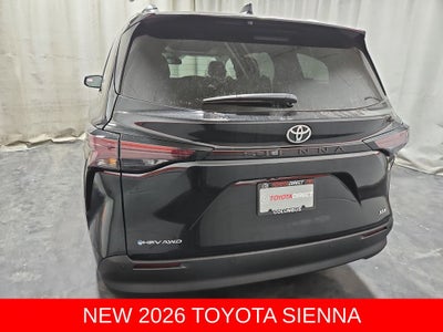 2026 Toyota Sienna XLE 7 Passenger