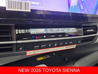 2026 Toyota Sienna XLE 7 Passenger