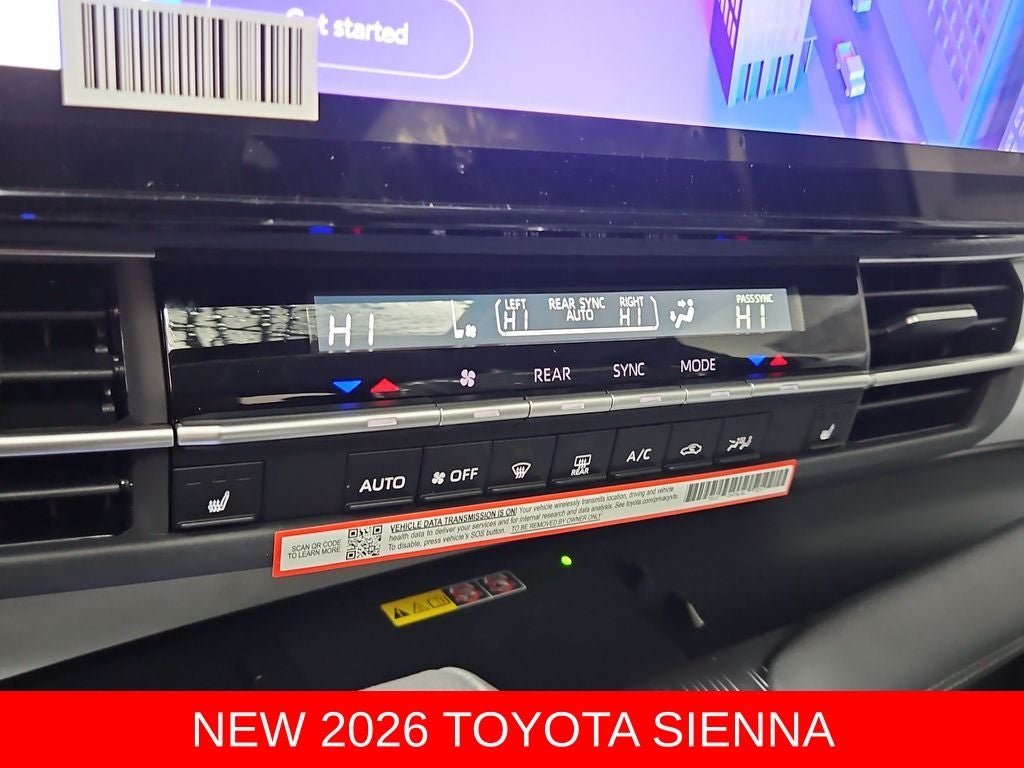 2026 Toyota Sienna XLE 7 Passenger