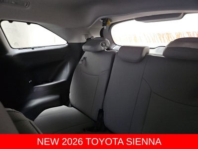 2026 Toyota Sienna XLE 7 Passenger
