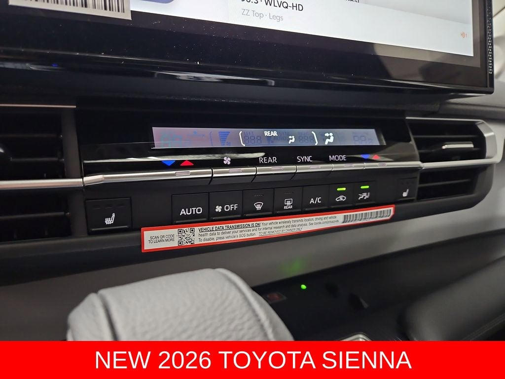2026 Toyota Sienna XLE 7 Passenger