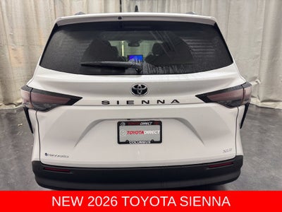 2026 Toyota Sienna XLE 7 Passenger