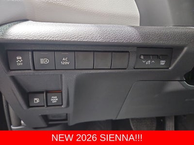 2026 Toyota Sienna XLE 7 Passenger
