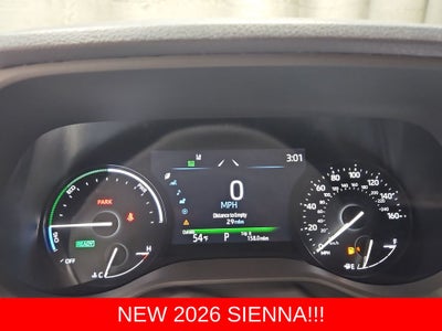 2026 Toyota Sienna XLE 7 Passenger