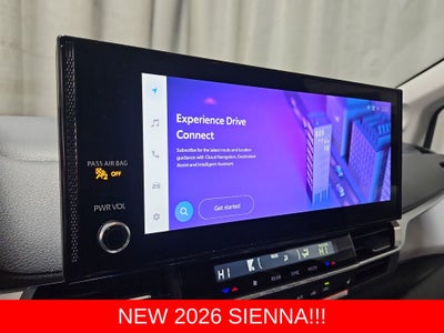 2026 Toyota Sienna XLE 7 Passenger