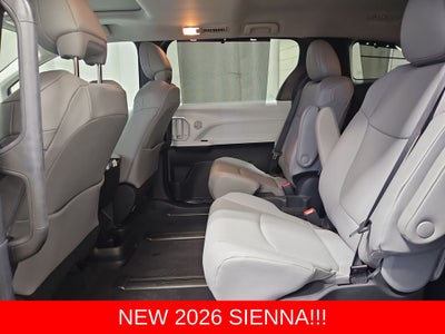 2026 Toyota Sienna XLE 7 Passenger