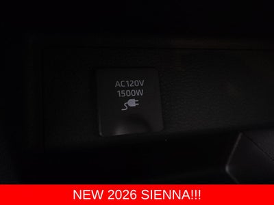 2026 Toyota Sienna XLE 7 Passenger