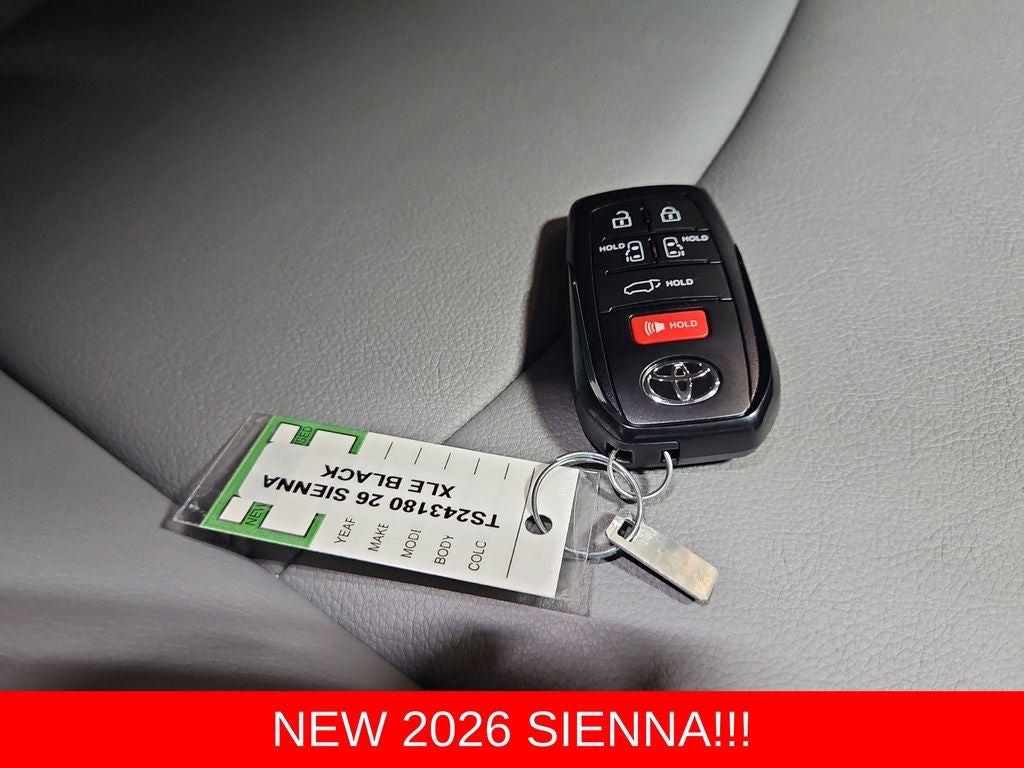 2026 Toyota Sienna XLE 7 Passenger