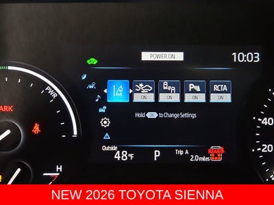 2026 Toyota Sienna XLE 7 Passenger