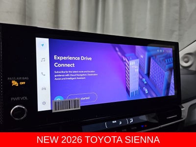 2026 Toyota Sienna XLE 7 Passenger
