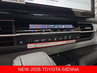2026 Toyota Sienna XLE 7 Passenger