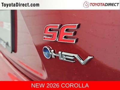 2026 Toyota Corolla Hybrid SE