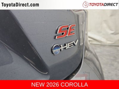 2026 Toyota Corolla Hybrid SE