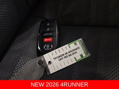 2026 Toyota 4Runner TRD Off-Road Premium