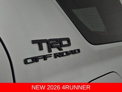 2026 Toyota 4Runner TRD Off-Road Premium