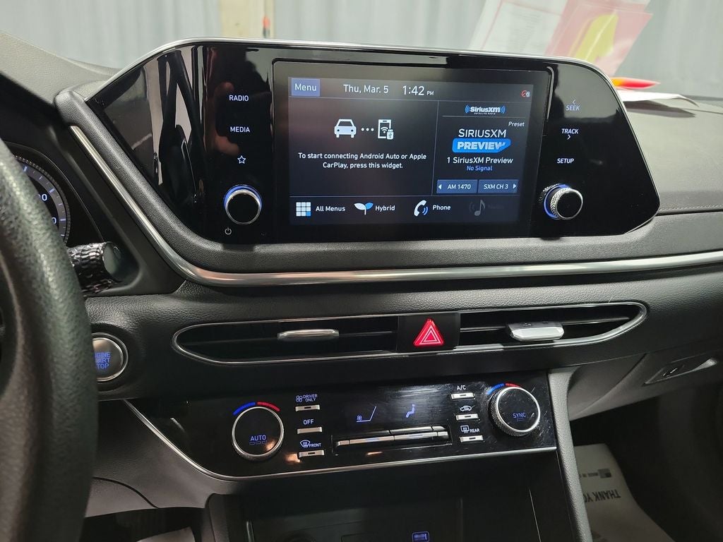 2021 Hyundai Sonata Hybrid Blue