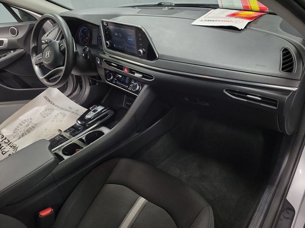 2021 Hyundai Sonata Hybrid Blue