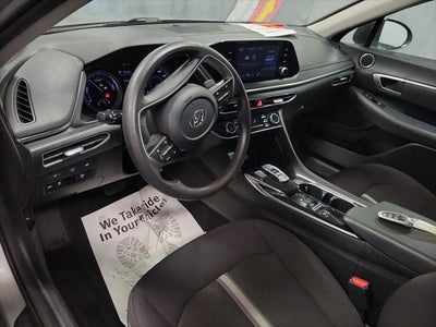 2021 Hyundai Sonata Hybrid Blue