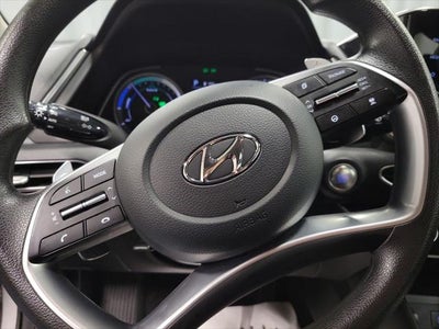 2021 Hyundai Sonata Hybrid Blue