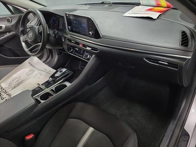 2021 Hyundai Sonata Hybrid Blue