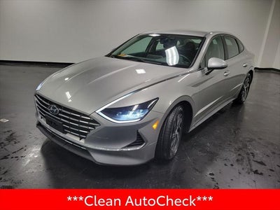 2021 Hyundai Sonata Hybrid Blue
