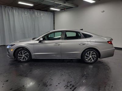 2021 Hyundai Sonata Hybrid Blue