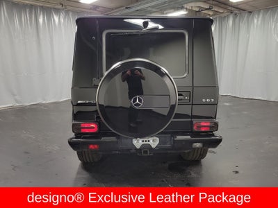 2016 Mercedes-Benz G-Class G 63 AMG® 4MATIC®