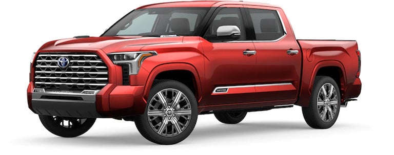 2022 Toyota Tundra Capstone in Supersonic Red | Toyota Direct in Columbus OH